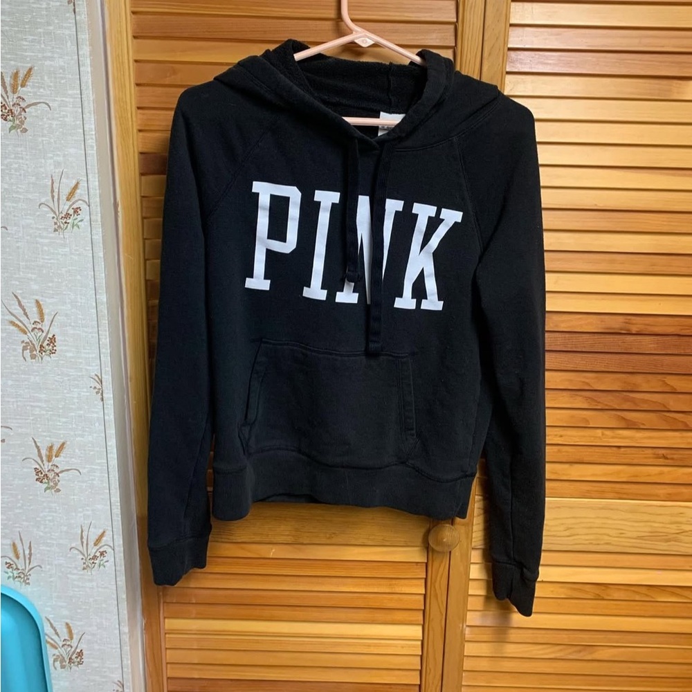 PINK Victoria's Secret Black Casual Sweater